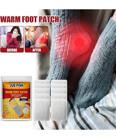 10 Piece Toe Warmers - Durable & Safe Air Activated Heating Pillows | 8 Hours of Natural Heat Stickers for Women - Shop Internationally! - Buy Online on GoSupps.com