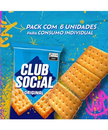 Club Social Galleta 5.07oz | Club Social Biscoito Original 144g - Buy Online on GoSupps.com