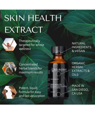RD Alchemy - 100% Natural & Organic Skin Health Extract - Support skin health with herbal extracts to improve skin tone and texture! - Buy Online on GoSupps.com