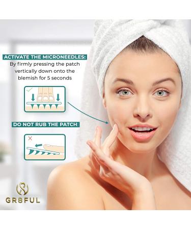 GR8FUL Deep Acne Pimple Clarifying Microneedle Patch - Cystic & Early-Stage Acne Treatment - Blemish Healing Zit Cover Dots (9 Count) - Buy Online on GoSupps.com