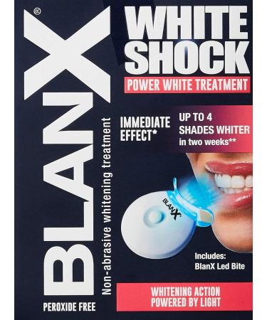BlanX White Shock Treatment 50ml + LED Bite Kit | Effective Teeth Whitening | Fast International Shipping - Buy Online on GoSupps.com