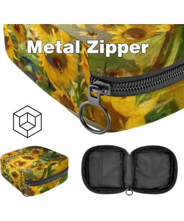 MUOOUM Blue Wave Stocking Pocket - Dolphin Pattern Bag for Menstrual Pads & Cups | Portable Zippered Accessory for Women & Teens - Buy Online on GoSupps.com
