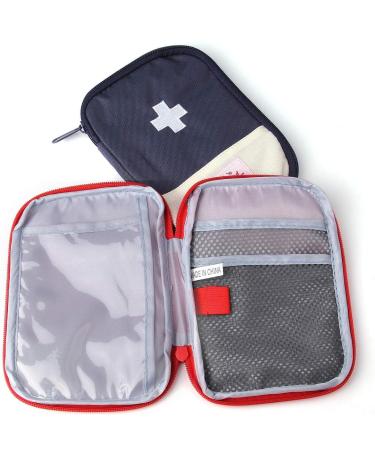 JIakai 2 Packs Mini Portable Empty First Aid Pouch for Outdoor Emergency - 7x5 inch - Buy Online on GoSupps.com