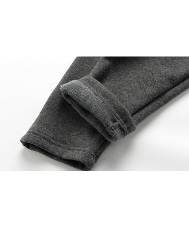 Mud Kingdom Little Boys Fleece Pants | 4 Years | Anchor Gray | Warm Winter Tight Fit - Buy Online on GoSupps.com