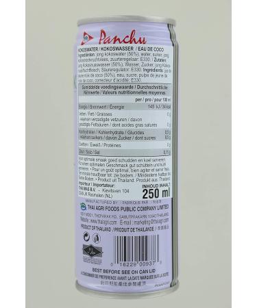  Panchy PANCHY - Pack of 30 coconut drinks (30 x 250 ml) - Buy Online on GoSupps.com