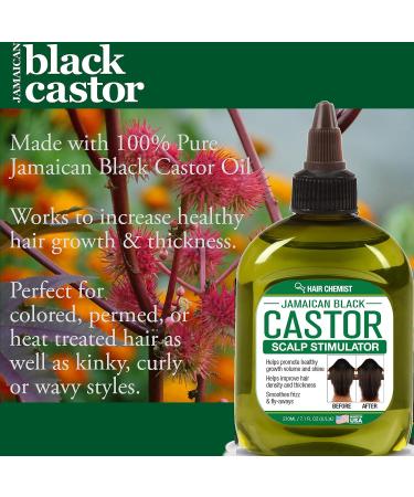 Jamaican Black Castor Oil Scalp Stimulator 7.1 oz by Hair Chemist - Buy Online on GoSupps.com