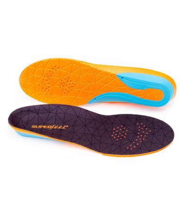 Superfeet FLEX - Comfort Foam Insoles for Workout Shoes - 7.5-9 Men / 8.5-10 Women Flame 7.5-9 Men / 8.5-10 Women - Buy Online on GoSupps.com