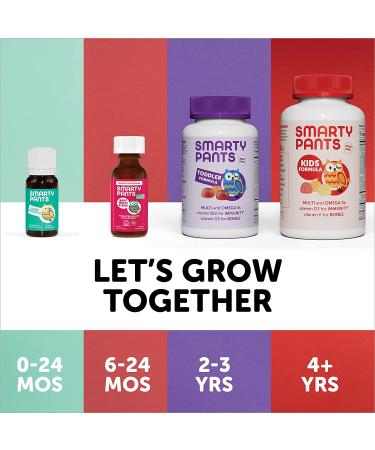 SmartyPants Baby Probiotic Liquid - Pediatrician-Tested Digestive & Immune Support (1.6 Billion CFU) - Buy Online on GoSupps.com