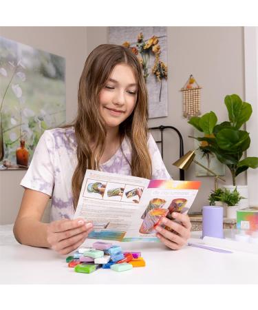 Hapinest Clay Luminaries Arts and Crafts Kit for Kids, Teens 6-12 Years Old - DIY Gift for Girls and Boys - Buy Online on GoSupps.com