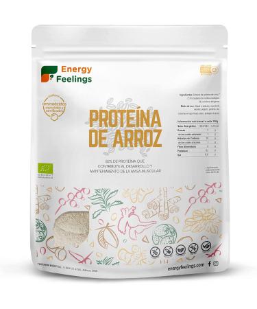 ENERGYFEELINGS Organic Rice Protein 1kg - Buy Online on GoSupps.com