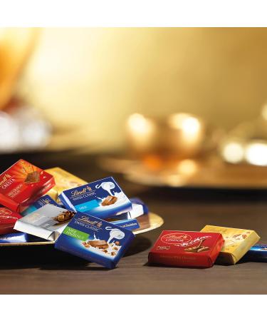 Lindt - Maxi Sachet Neapolitains SWISS PREMIUM CHOCOLATE - Assortment of Mini Milk Chocolates Milk-Hazelnut Milk and Nougat Shards White and Nougat Shards Black and Lindor Milk 2.5 kg - Buy Online on GoSupps.com
