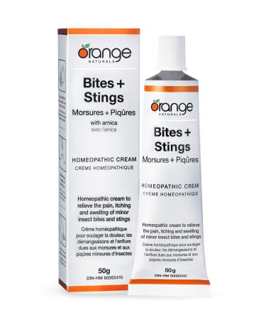 Orange Naturals Homeopathic Cream Bites+Stings 50 Gram