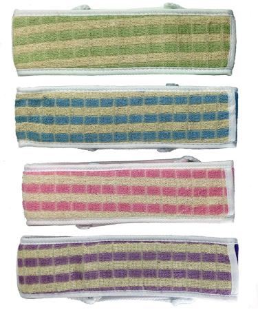 Unknown Cotton Massage Sponge | Peeling Back Strap - 8x70 cm for Soothing Exfoliation | International Shipping - Buy Online on GoSupps.com