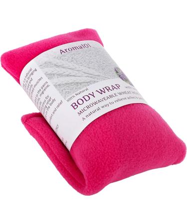 Microwavable Lavender Wheat Bags Plain Fleece Microwave Heat Pack for Back Neck Joints and Shoulder Pain Relief 44cmx13cm (Pink) Plain Fleece Pink - Buy Online on GoSupps.com