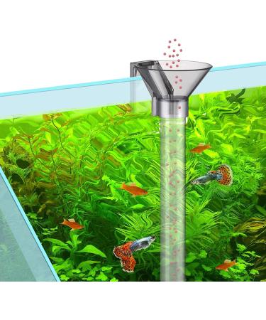 UPETTOOLS Shrimp Feeding Dish Set: Aquarium Fish Feeder Tube Kit with Ring & Brush - Buy Online on GoSupps.com