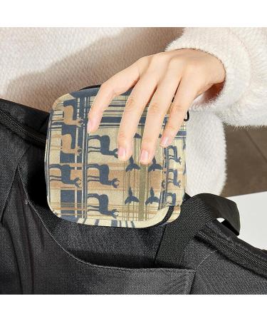 Nordic Animal Sanitary Pad Storage Bag - Stylish Period Pouch for Teen Girls and Women - Buy Online on GoSupps.com