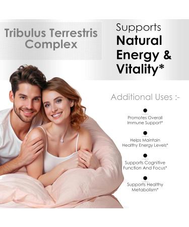 Amalth Tribulus Terrsestris 20:1 Extract Per Serving Highest Potency with Ashwagandha Saw Palmetto Shilajit 120 Capsules - Buy Online on GoSupps.com
