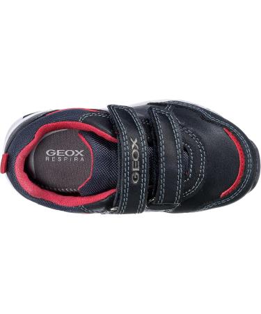 Geox Baby Boy's B Pavlis Sneakers - Navy Red - Size 5 UK Child - Buy Online on GoSupps.com