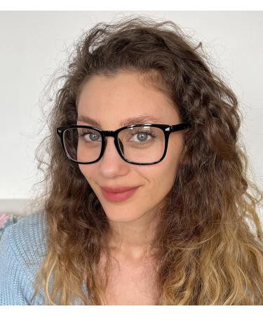 Buy BLUELESS Reading Glasses for Women - Fashionable Transparent Readers (0.50x) - Stylish & Comfortable - Buy Online on GoSupps.com
