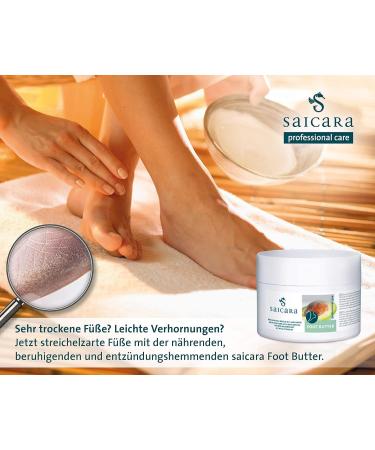 Saicara Foot Butter 150ml - Intensive Foot Care with Avocado Oil for Soft Smooth Feet | International Shipping - Buy Online on GoSupps.com