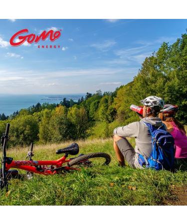 Gomo Energy Vital Drink - Blood Orange | High-Dose Caffeine Zinc Magnesium & Vitamin B Complex | 30 Stevia-Sweetened Portions | International Shipping Available - Buy Online on GoSupps.com