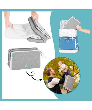 Babymoov NomadCare Changing Mat - Portable Washable Water-Repellent Microbead Filling | Ideal for On-the-Go Parents - Buy Online on GoSupps.com