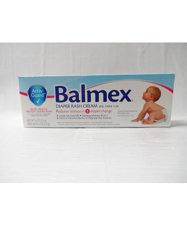 Balmex Diaper Rash Cream 4OZ (Pack of 8)