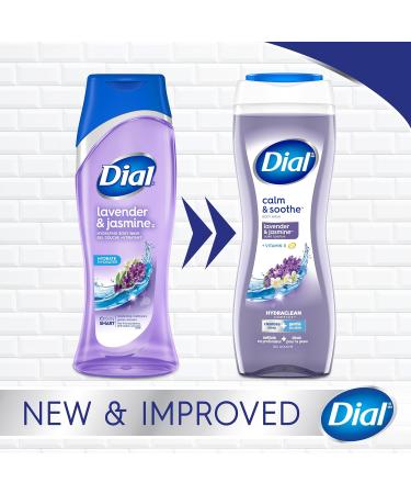 Dial Lavender & Twilight Jasmine Body Wash | 16 Fl. Oz | Nourishing & Refreshing | International Shipping Available - Buy Online on GoSupps.com