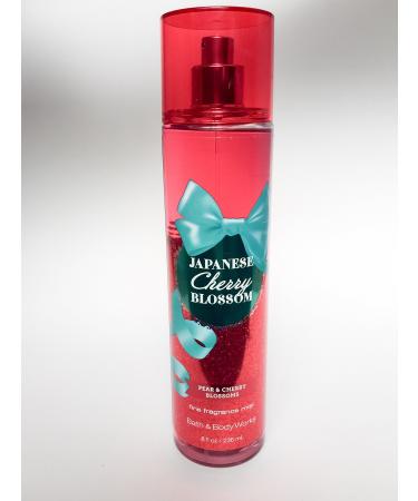 Bath and Body Works Japanese Cherry Blossom Fine Fragrance Mist Holiday Design