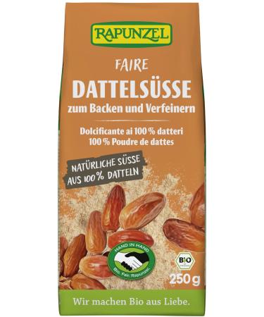 Rapunzel Organic Date Sweetener HIH (6 x 250 gr) 250 g (pack of 6)