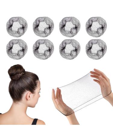 30 Pieces Invisible Hair Grids - Elastic Hair Network for Women & Girls - Perfect for Ballet Dances - Black - Buy Online on GoSupps.com