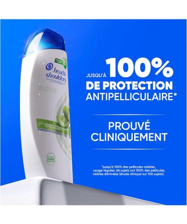 Head & Shoulders Sensitive Anti-Dandruff Shampoo 6x330ml Daily Use Clinically Proven to Eliminate Up to 100% of Dandruff All Hair and Scalp Types - Buy Online on GoSupps.com