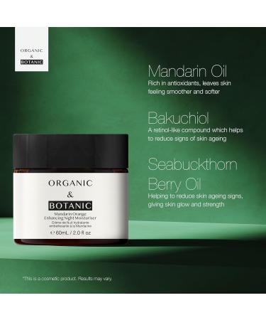 Organic & Botanic Mandarin Orange Night Moisturizer 60ml 2020 - Buy Online on GoSupps.com