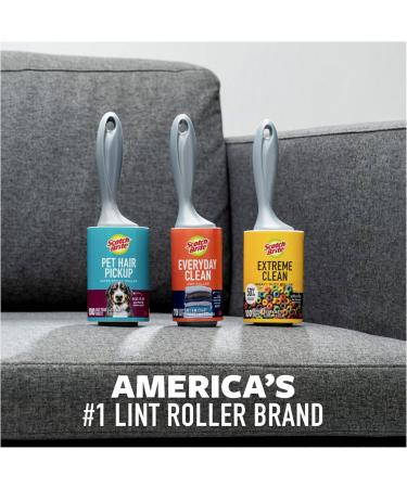 Buy Scotch-Brite Pet Extra Sticky Lint Roller - 2 Rollers 140 Sheets for Pet Hair on Furniture & Clothes - International Shipping Available - Buy Online on GoSupps.com