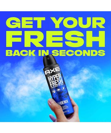 AXE Phoenix Deodorant Spray - 48 Hour Odor Protection Crushed Mint & Rosemary Aluminum-Free No Residue 4 oz - International Shipping Available - Buy Online on GoSupps.com