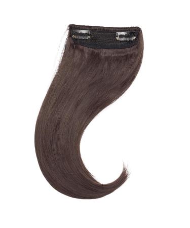 SEGO Pony Hairpiece - Dark Brown Fringe Bangs Extensions | Realistic Clip-in One Piece Hair Extensions for a Natural Look - Buy Online on GoSupps.com