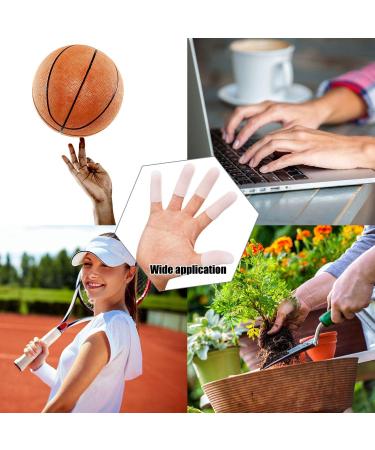 Frienda Gel Finger Protectors - 30 Silicone Finger Cots for Cracking & Trigger Finger Support - White - Buy Online on GoSupps.com