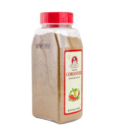Premium Grade 1lb Coriander Ground Powder - Chef Quality, Freshly Packed - 16oz - Buy Online on GoSupps.com