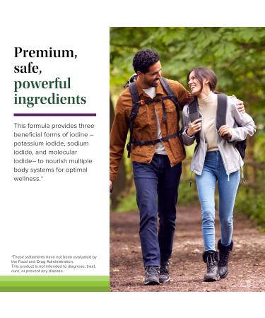 Terry Naturally Tri-Iodine - Dietary Supplement for Breast & Prostate Health Support - Healthy Thyroid Function Supplement Aid - 25 mg 60 Capsules 2 Pack - Buy Online on GoSupps.com