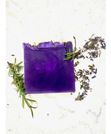 Handmade Sweet Lavender Honey Soap - 5 oz | Natural Skincare from West Virginia | Eco-Friendly & Nourishing - Buy Online on GoSupps.com