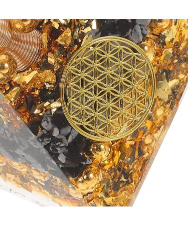 Beaupretty Crystal Ball Pyramid Ornament - Stunning Resin Decor & Artwork for Home | International Shipping Available - Buy Online on GoSupps.com