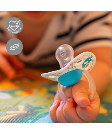 Medela Baby Original Pacifier - 6-18 Months - Turquoise - 2-Pack - Ideal for Soothing Babies Worldwide - Buy Online on GoSupps.com