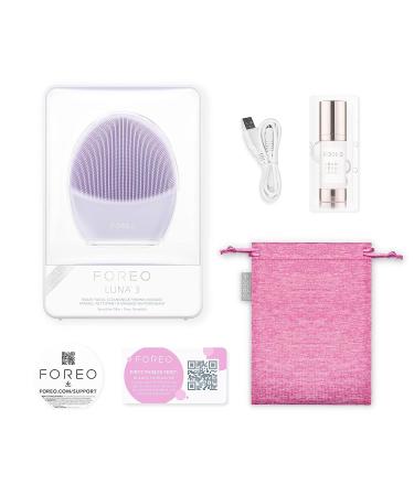 FOREO LUNA 3 Facial Cleansing Brush | Anti Aging Face Massager | Enhances Skin Care Product Absorption | For Clean & Healthy Skin | Waterproof & Gentle for Sensitive Skin - Buy Online on GoSupps.com
