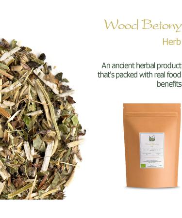 Wood Betony Tea Herb 100g - Hedgenettle, Purple Betony, Bishopwort - Pack of 1 - Buy Online on GoSupps.com