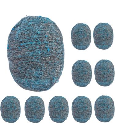 Steel Wool Scrubber | Dish Scrubbers | Tear Resistant Reusable Steel Wool for Kitchen Effective On Sinks Grills Pots Broiler Racks Stoves Cleaning Dishes - Buy Online on GoSupps.com