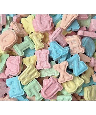 ABC Letters - 570g by Turners Sweet Shop Traditional Retro Gift Jar Classic Original Pick & Mix Sweets Quality Confectionary Fantastic Gifts for Him Her or Them - Buy Online on GoSupps.com