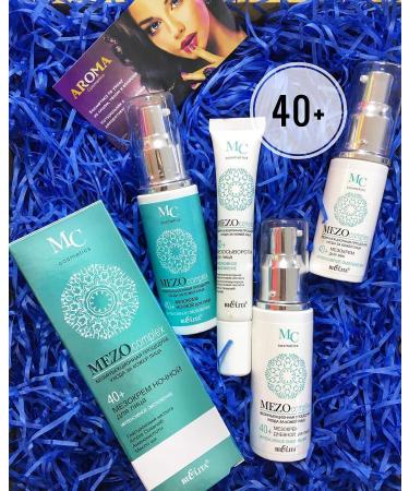 Bielita & Vitex MEZOcomplex Eye Cream 40+ Intensive Moisturizing 30ml with Hyaluronic Acid - For All Skin Types - Buy Online on GoSupps.com