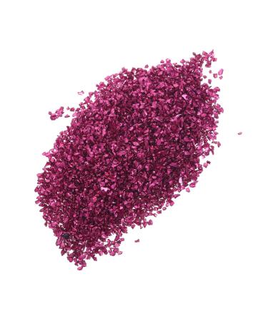 Mikinona Nail Gems 1 Glass Chip Nail Chunky Flakes Colored Glass Colored Bear Garden Ornament Bulk Chips Bulk Flower 3d Crystal Punk Accessories Crushed Charm Jewelry Drill 0.5X0.3cm Rosy