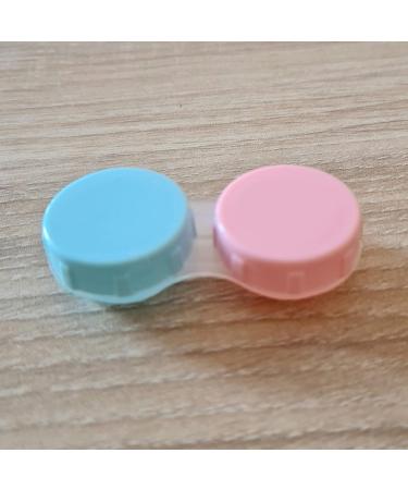 Buy Starch-Free Colored Contact Lenses - Annual Soft Hydrogel 2-Piece Set in Mystery Hazel - Natural Colors & Lens Container Included - Buy Online on GoSupps.com