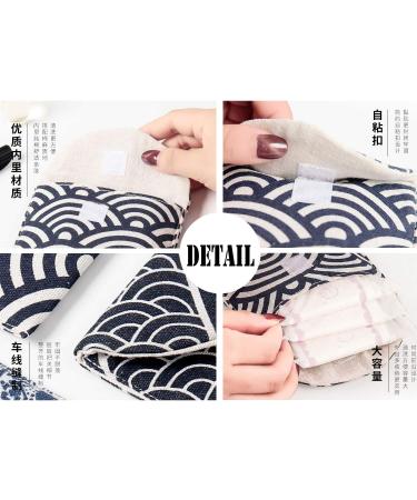 Hunger Sanitary Napkins Bag Menstrual Cup Pouch Nursing Pad Holder - Pack of 3 (Q513404) - Buy Online on GoSupps.com